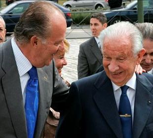 El rey Juan Carlos y Samaranch