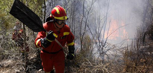   El incendio de Ibiza, el peor de toda su historia, ha calcinado ya 1.500 hectáreas