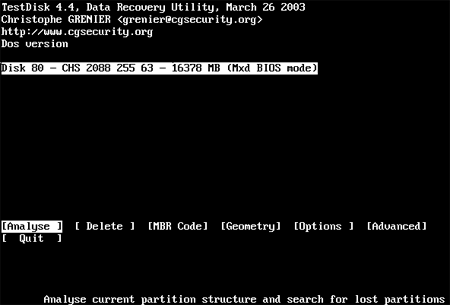 TestDisk, repara sectores arranque y recupera datos en el disco duro - Republica.com
