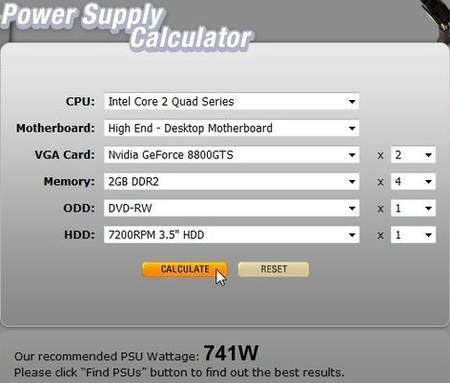 Énfasis Oculto dictador Power Supply Calculator, calcula la fuente que necesitas para tu ordenador  - Republica.com