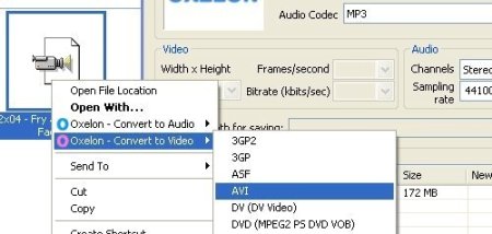 Objetor Sarabo árabe Tamano relativo Oxelon Media Converter, convierte audio y vídeo desde el shell de Windows -  Republica.com