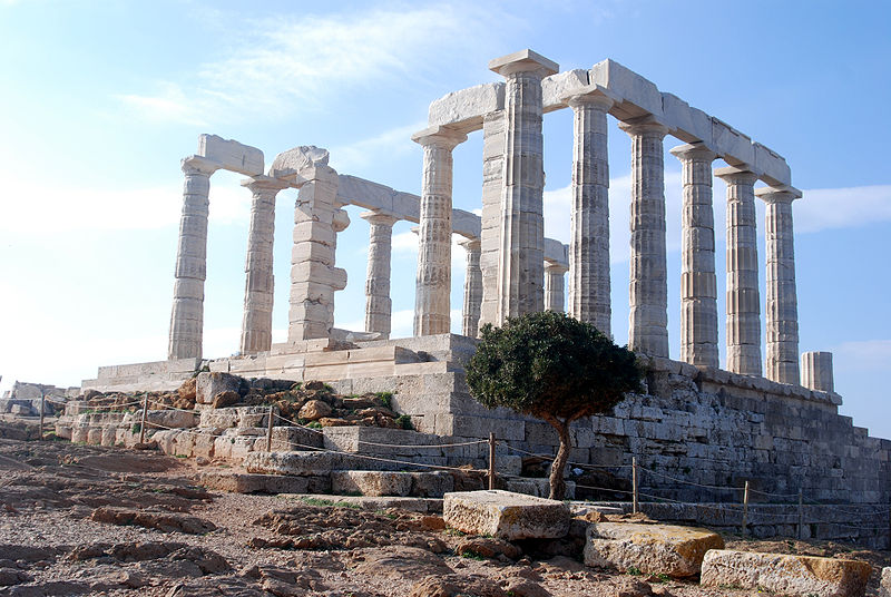 Templo de Poseidón en el Cabo Sounion