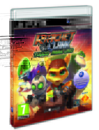 Ratchet and Clank Todos para uno portada PS3