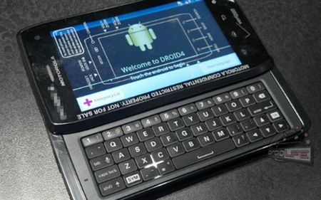El smartphone Motorola Droid 4 se filtra en la red