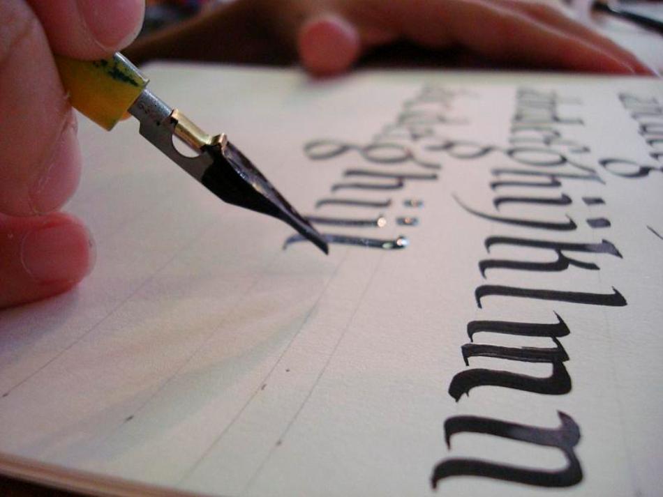 Técnicas básicas de caligrafía