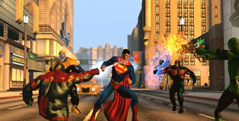 Delincuente País de origen insalubre Batman y Superman con otros personajes en DC Universe Online - Republica.com