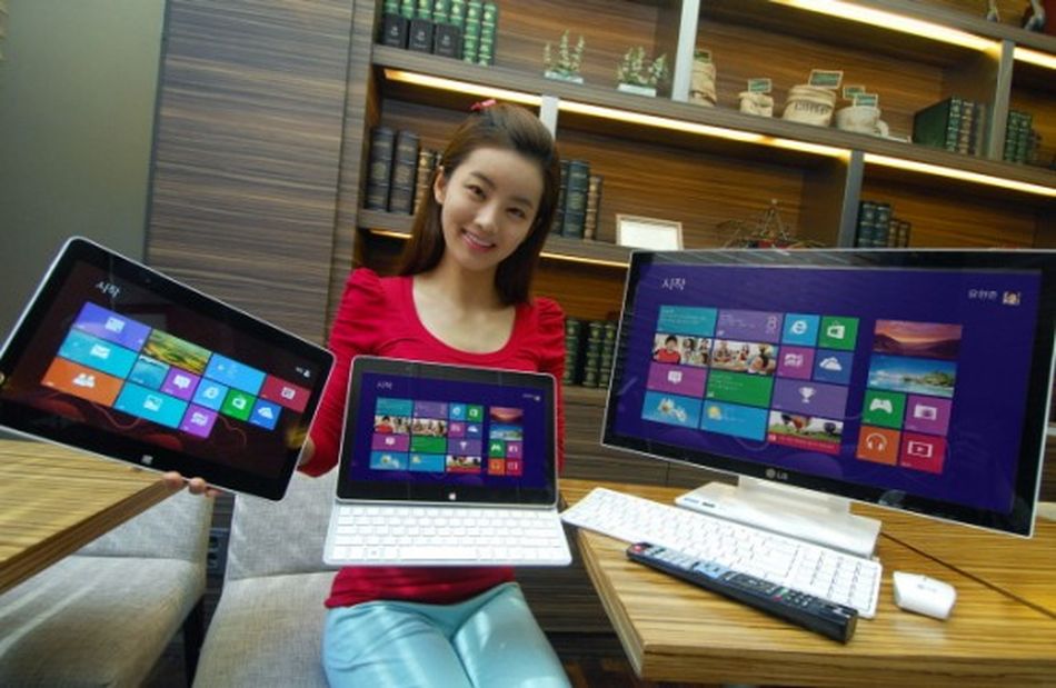 Nuevos dispositivos con Windows 8 de LG