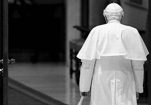 El último peregrinaje de Benedicto XVI