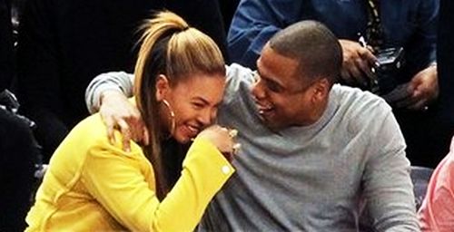 Beyoncé asiste con Jay-Z a ver jugar a los Knicks en Nueva York