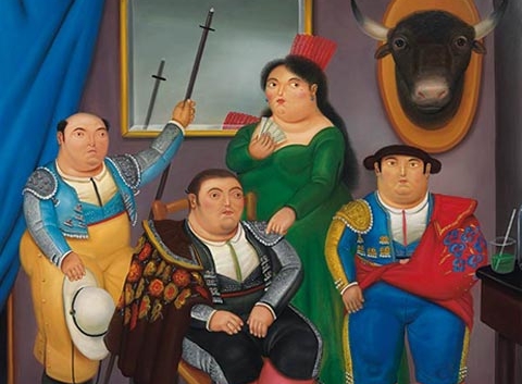 Botero inaugura en el Museo de Bellas Artes de Bilbao una retrospectiva sobre su obra pictórica