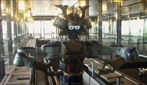 El primer camarero-robot del mundo sirve sushi en Bangkok