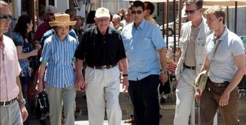 Jimmy Carter conoce Cuenca en una visita privada
