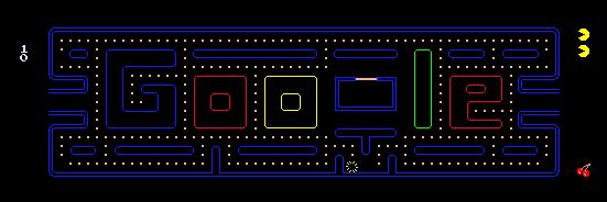 Google rinde homenaje al ‘Pac-Man’ en su 30 aniversario