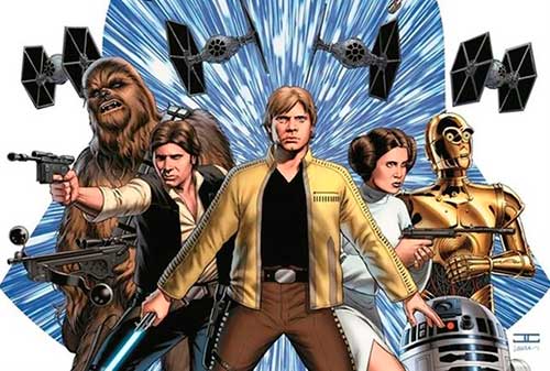 Darth Vader, Luke y Leia protagonizan los nuevos comics de Star Wars