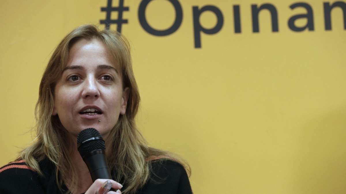 Tania Sánchez denuncia que la querella del PP sólo busca "amputar" su candidatura