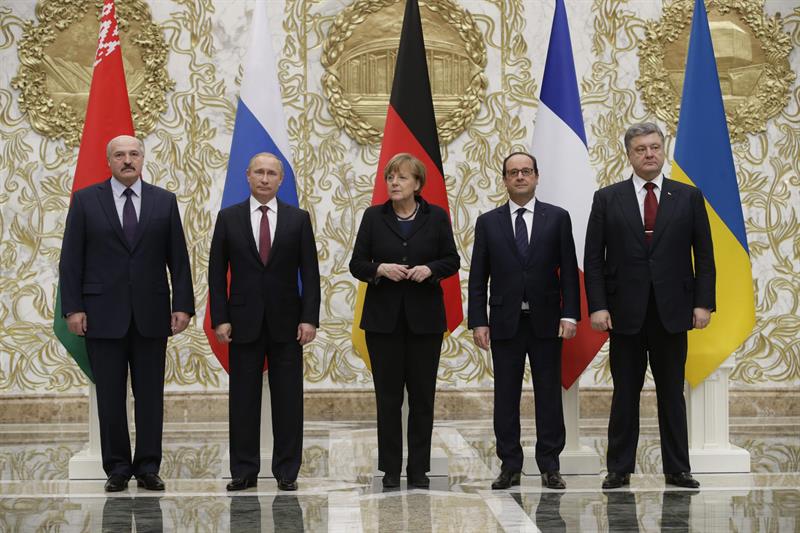 Kiev, Moscú, Berlín y París firman una declaración para apoyar la integridad territorial ucraniana