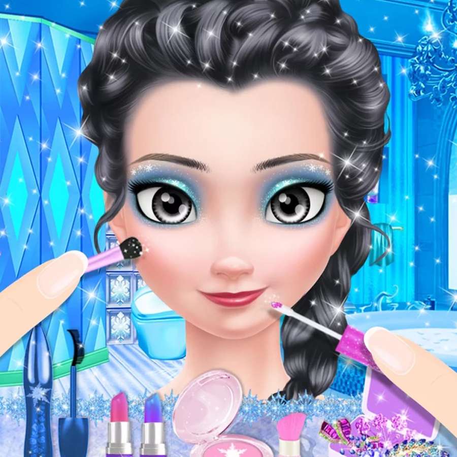 App para maquillar y vestir a las princesas Frozen 
