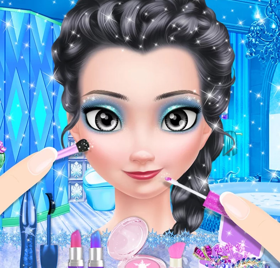App para maquillar y vestir a las princesas Frozen 