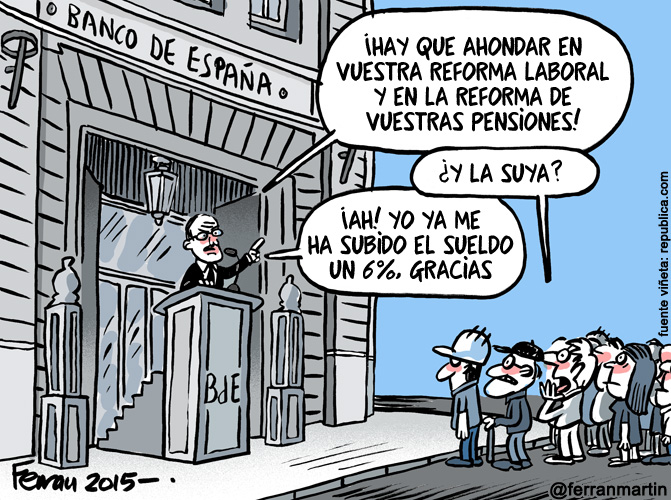 La viñeta: Bancos de España