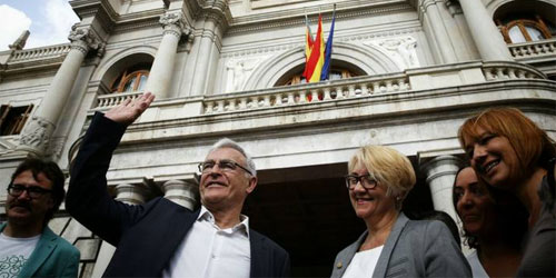 Joan Ribó, de Compromís es el nuevo alcalde de Valencia