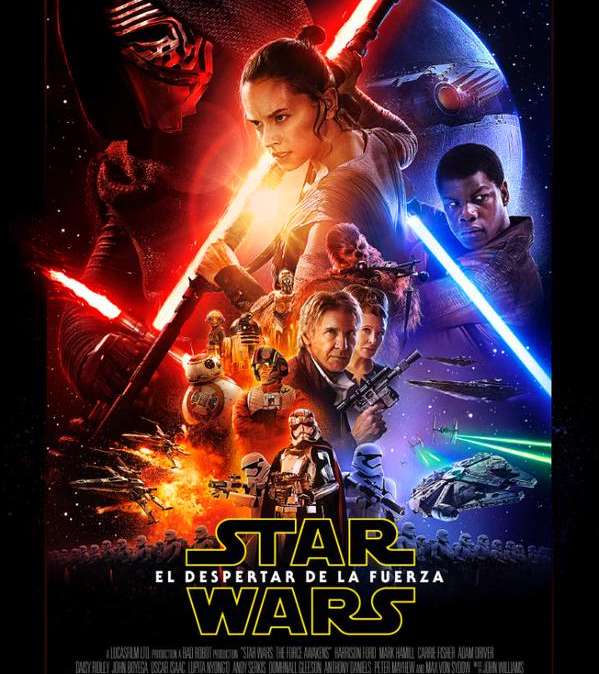 Luke Skywalker, el gran ausente en el nuevo cartel de 'Star Wars'