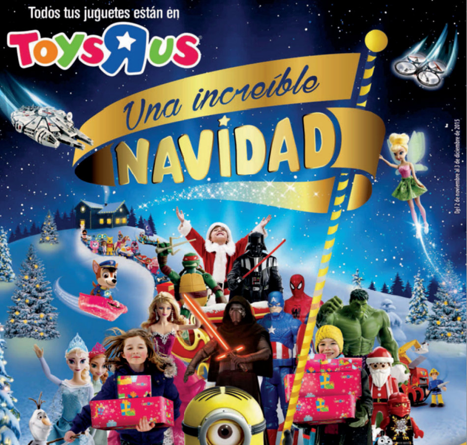 Migración Estados Unidos calor Catálogo de juguetes de Navidad Toys'R'Us 2015-2016 - Republica.com