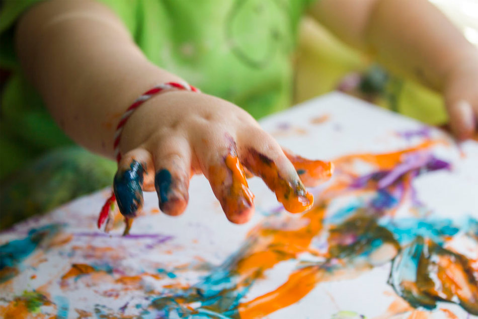 Gracioso Venta ambulante envidia Cuidado con la pintura de dedos para niños - Republica.com