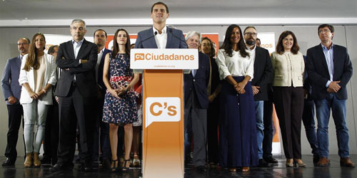 Ciudadanos rechaza que Podemos tenga cuatro grupos parlamentarios