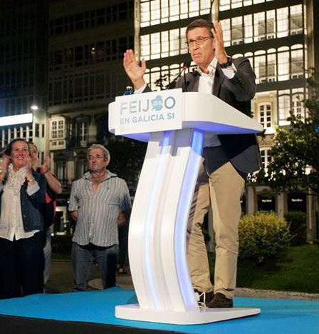 Elecciones gallegas: despega una campaña en la que Feijóo pelea la mayoría y el resto quiere desbancarlo
