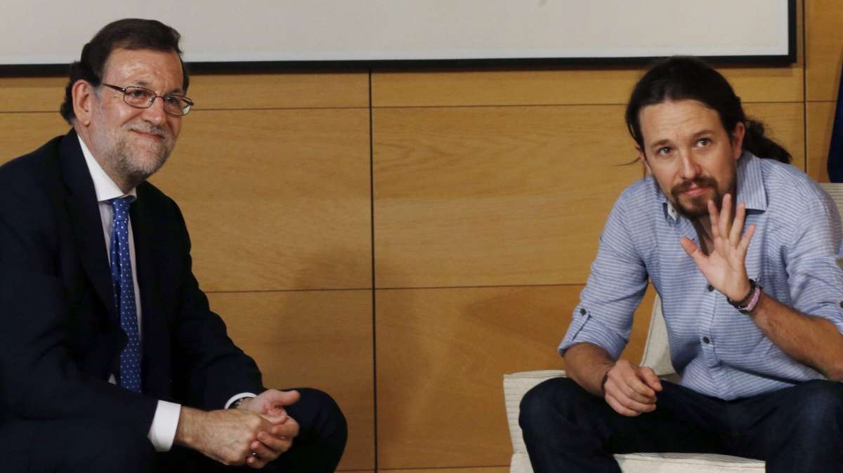 Rajoy e Iglesias se adoran