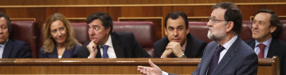 Rajoy acude el Congreso por la corrupción del PP en pleno desafío soberanista de Cataluña