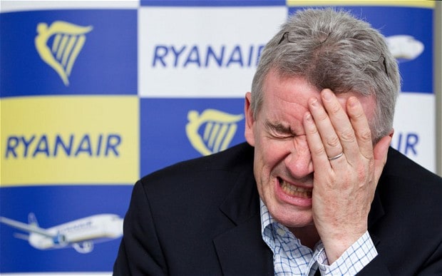 El presidente de Ryanair: "Nos hemos liado con las vacaciones de los pilotos"