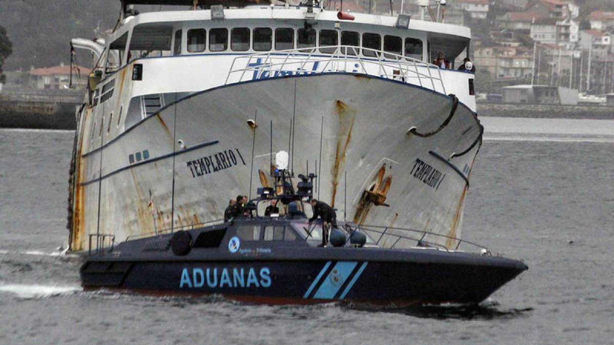 Una de las embarcaciones de Vigilancia Aduanera.