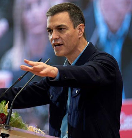 Pedro Sánchez baraja convocar elecciones para el 14 de abril con el fin de presionar a los independentistas
