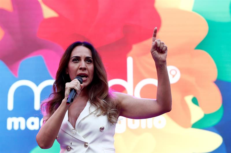 Mónica Naranjo abre el Orgullo 2019 ante un público que coreaba al grito de "Que vuelva Carmena"