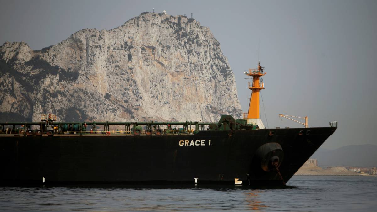 Gibraltar se declara incapaz de incautar el petrolero iraní por orden de EEUU