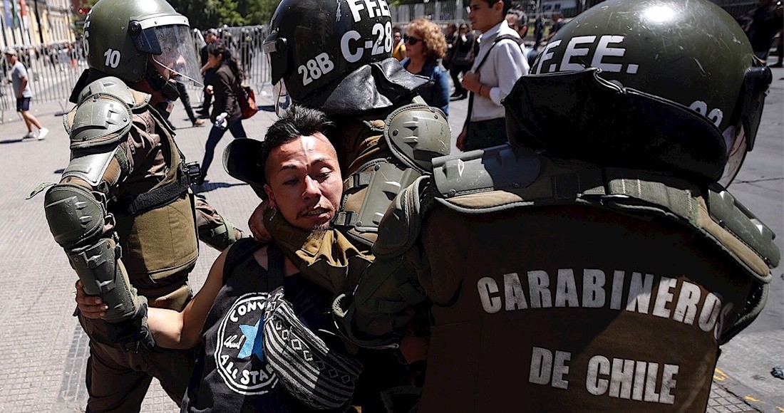 Human Rights Watch denuncia "graves violaciones de derechos humanos" de la policía chilena