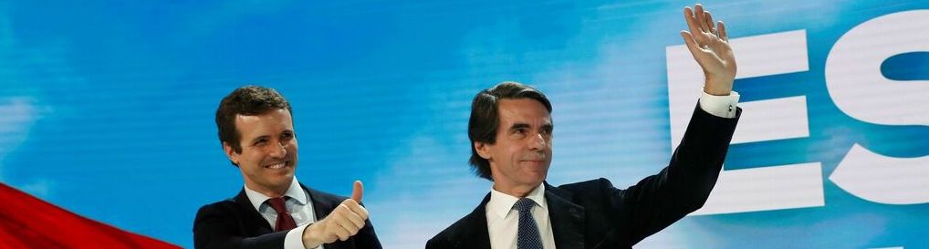 Aznar manda en el PP, manipula a Casado, elimina a Alonso, pretende absorber a Cs y pactar con Vox