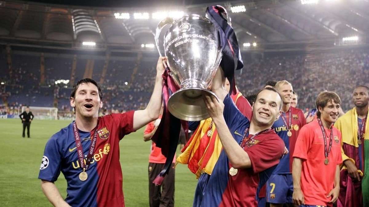 Iniesta: "Con Messi, alguna 'Champions' más tendríamos que haber ganado"
