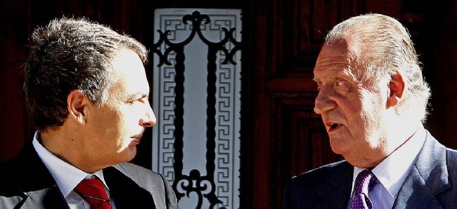 A veces Asesinar imperdonable Zapatero ve con "disgusto" las noticias de Juan Carlos I y sugiere cambiar  la Constitución - Republica.com
