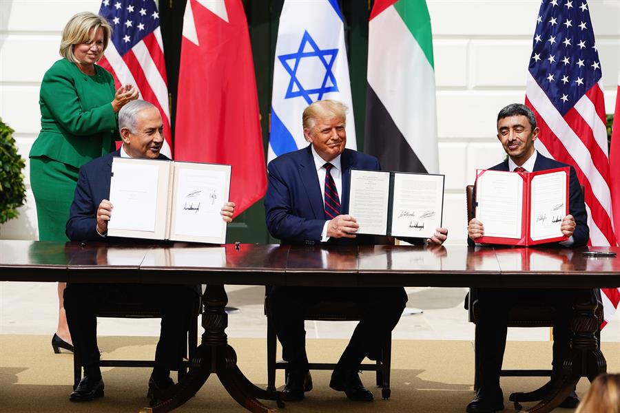 Israel firma con Emiratos y Baréin los Acuerdos de Abraham en la Casa Blanca - Republica.com
