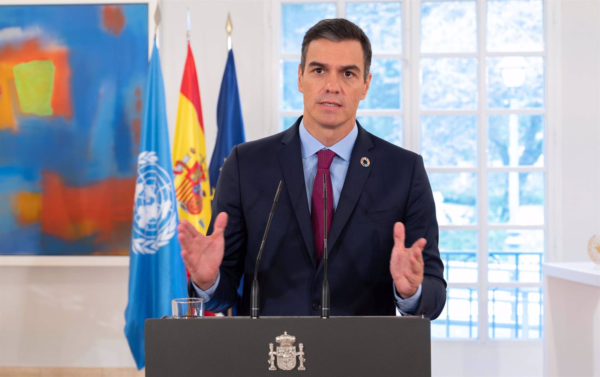 Sánchez apela en la ONU a la unidad y avisa de que los desacuerdos y la inacción generan "hastío" y desconfianza
