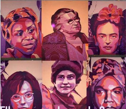 Un mural feminista contra la violencia machista en Madrid será repintado a propuesta de Vox