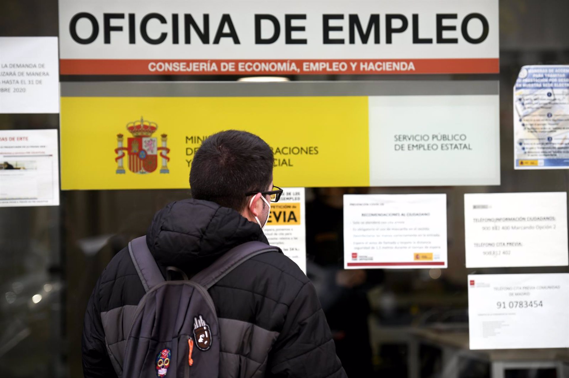 sepe agencia empleo paro España