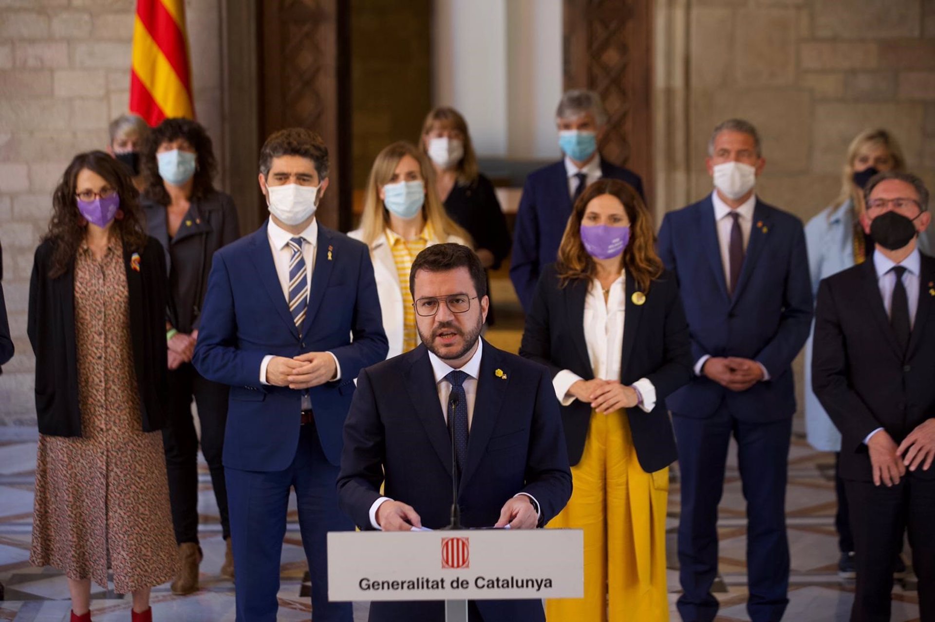 Aragonès: "Los indultos suponen el reconocimiento del Gobierno de que las condenas fueron injustas"
