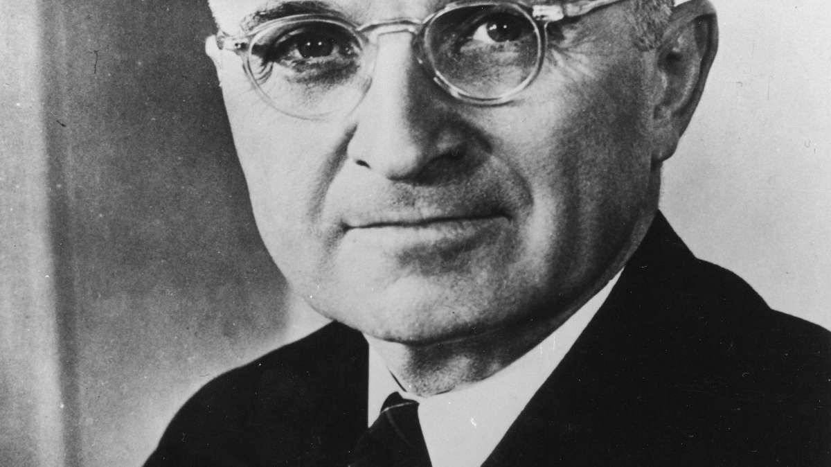 El presidente de Estados Unidos Harry S.Truman