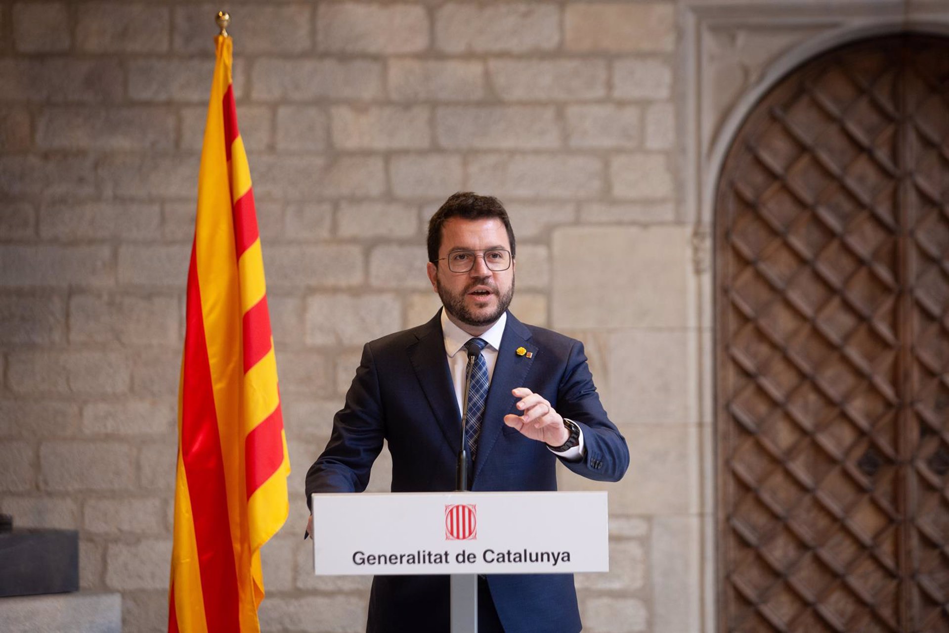Aragonès anuncia un acuerdo con los Comunes para tramitar los Presupuestos