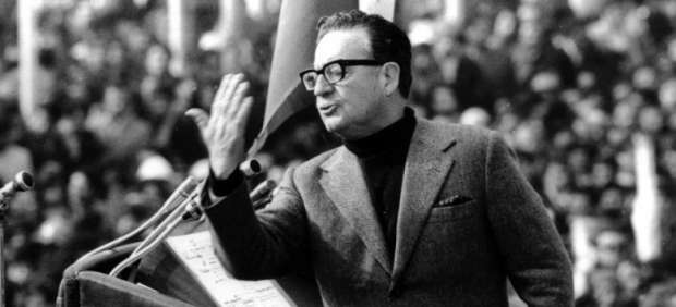 Salvador Allende, quien fuera presidente de Chile de 1970 a 1973, cuando fue derrocado por el golpe de estado de Augusto Pinochet.