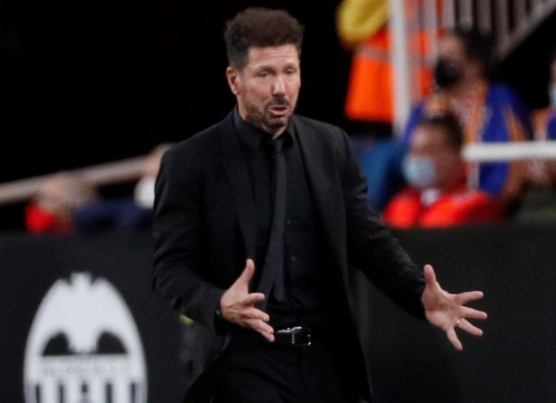 Simeone señala al culpable del empate del Atlético en Mestalla