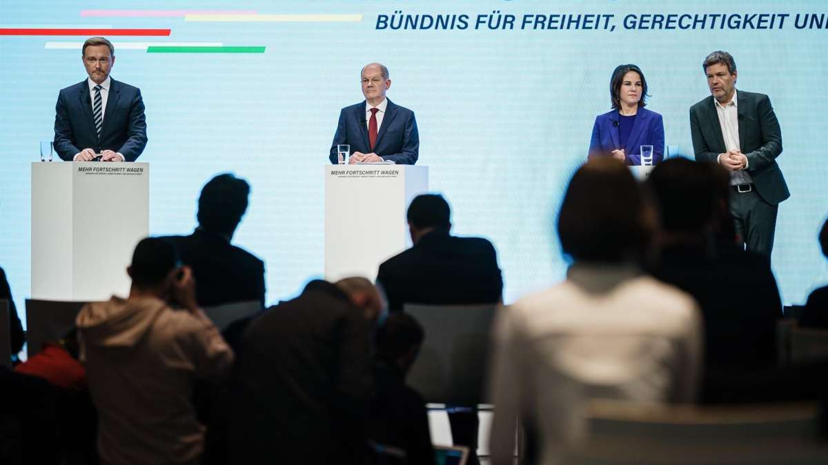 Acuerdo en Alemania: Scholz será el nuevo canciller en el primer Gobierno tripartito de coalición